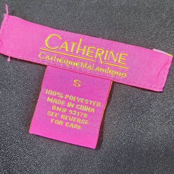 🧚♂️Catherine Malandrino Black Flutter Sleeve Top Small - Picture 10 of 11